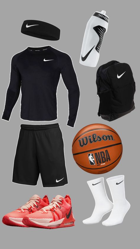 my essentials when it comes to basketball training How To Do Pushups, Basketball Essentials, Training Outfit, My Essentials, Basketball Background, Basketball Is Life, Basketball Clothes, Basketball Training, Training Clothes