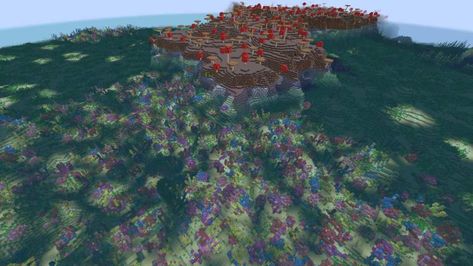 Best Minecraft Mushroom Island Seeds (January 2023) - Pro Game Guides Minecraft Mushroom Island, Mushroom Island, Minecraft Mushroom, Mushroom Seeds, Cool Minecraft Seeds, Jungle Temple, Minecraft Seeds, Island Survival, Minecraft Seed