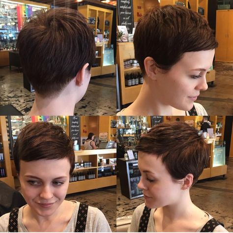 Pixie 360, Trim Hair, Sarah B, Crop Hair, Short Hair Pixie Cuts, Super Short Hair, Haircut Inspiration, Short Haircut, Short Hair Styles Pixie