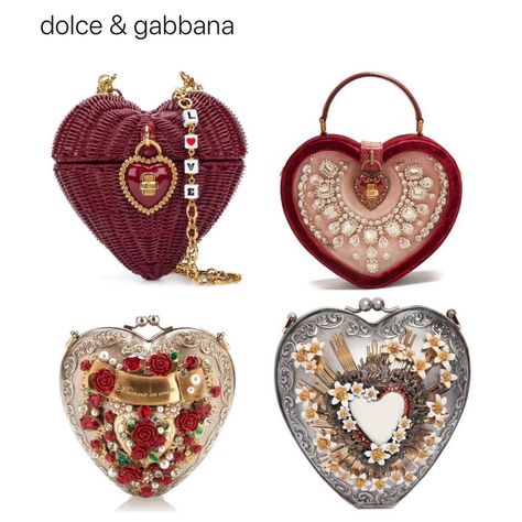 Lizzie Hearts, Novelty Purses, Rose Bag, Heart Bag, Fancy Bags, Pretty Bags, Dolce E Gabbana, Ever After High, Cute Bags