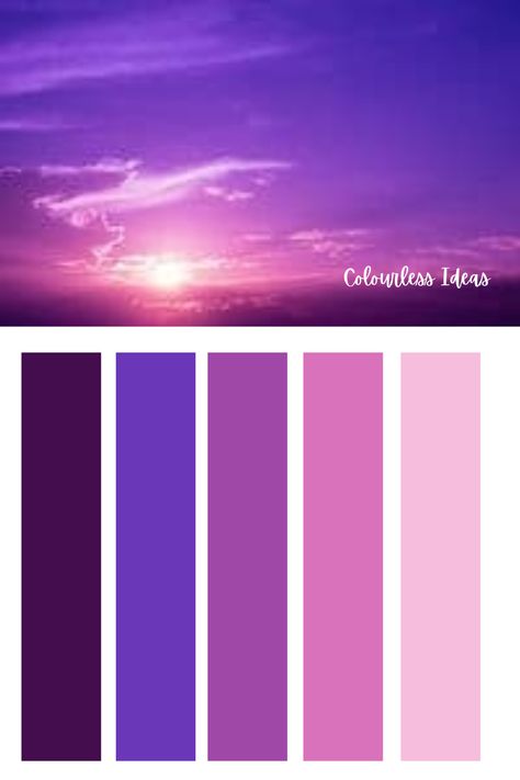 Color Plattes, Purple Skies, Colour Pallets, Paint Sample, Palette Design, Colour Inspiration, Colour Code, Color Palette Design, Purple Sky