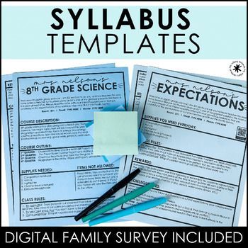 Syllabus and Classroom Expectation Letter Templates

Looking for a way to save time on creating your syllabus and classroom expectations? Check out our editable and customizable templates! 

Click here to download: Middle School Syllabus Template, Classroom Expectations Middle School, Middle School Syllabus, Highschool Science, Syllabus Template, Class Syllabus, Teacher Printables, Science Room, Teacher Preparation