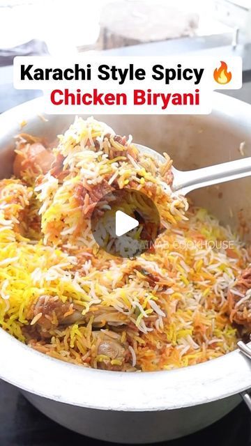 Kachi Biryani Recipe, Butter Chicken Biryani, Karachi Biryani Recipe, Spicy Chicken Biryani, Bombay Biryani, Biryani Masala, Desi Khana, Ginger Paste, How To Boil Rice