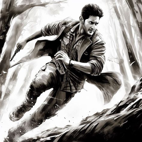 Telugu Songs Lyrics, Mahesh Babu Wallpapers, Mahesh Babu, Songs Lyrics, Art Drawings Sketches, Drawing Sketches, Nature Art, Iron Man, Art Drawings