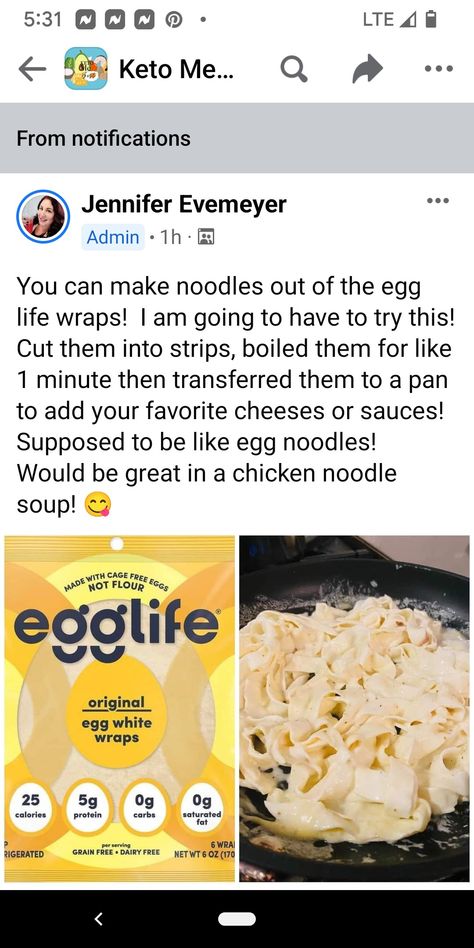 Egg Life Wraps As Noodles, Egg Wrap Noodle Recipes, Keto Egglife Recipes, Egg Life Wrap Recipes Noodles, Egg Wrap Noodles, Egglife Noodles, Egglife Wrap Noodles, Egg Life Wrap Noodles, Egglife Wrap Recipes Keto