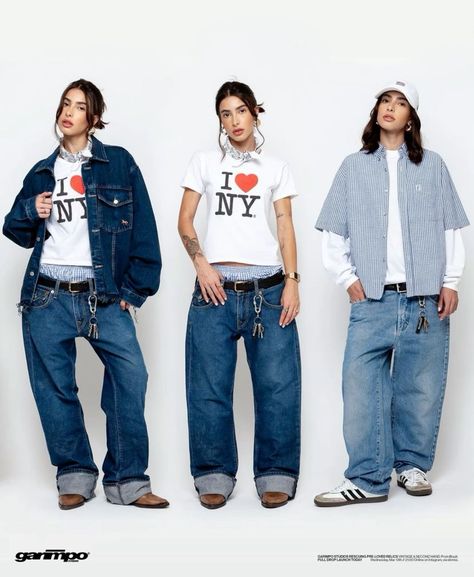 90s Fashion Streetwear, 90s Tomboy Outfits, Non Binary Outfits, Vintage Outfit Inspiration, Masc Outfits, Outfits Retro, 2000s Outfits, Vintage Clothes Women, Layering Outfits