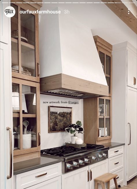 Built In Hood Vent, Ranch Kitchen, Kitchen Hood Design, Inset Cabinets, Kitchen Range, English Country Style, Kitchen Hoods, North Carolina Homes, Hamptons House