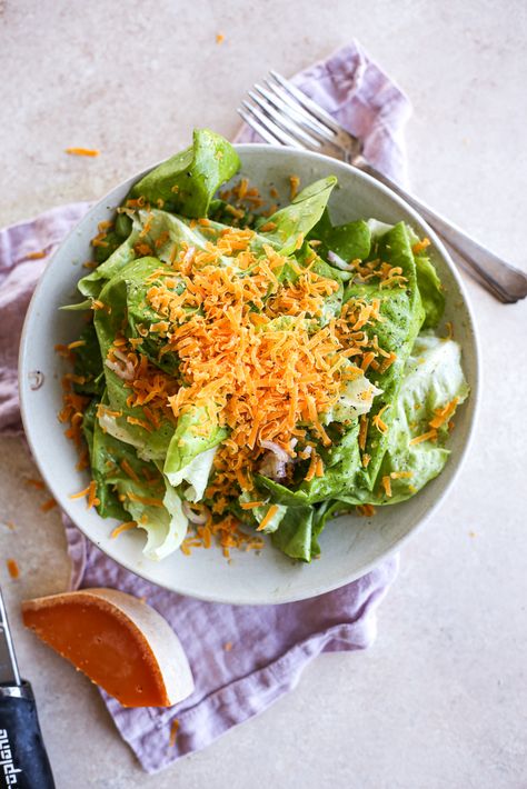 Bibb Lettuce Salad, Bibb Lettuce, Black Truffle Oil, The Defined Dish, Defined Dish, Butter Lettuce, Satisfying Salads, Lettuce Salad, Black Truffle