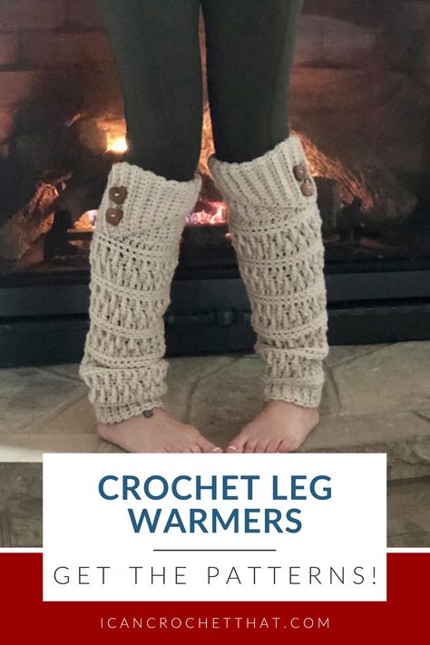 Crochet Long Socks Knee Highs, Crochet Christmas Leg Warmers, Crochet Thigh High Leg Warmers Free Pattern, Chunky Crochet Leg Warmers, Leg Warmers Free Crochet Pattern, Crocheted Leg Warmers Free Pattern, Ankle Warmers Crochet, Free Crochet Leg Warmer Patterns, Crochet Leg Warmers Free Pattern Easy