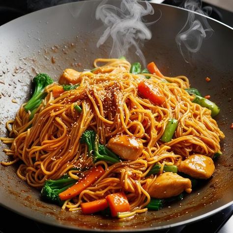 Umami-Packed Stir-Fry Noodles with Sweet and Savory Miso Sauce - NewsBreak Fry Sauce Recipe, Stir Fry Sauce Recipe, Miso Sauce, Fry Noodles, Noodle Dish, Stir Fry Noodles, Fry Sauce, Stir Fry Sauce, Fried Vegetables