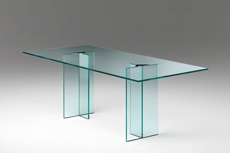 Glass Office Doors, Modern Glass Dining Table, Glass Chair, Studio Layout, Glass Tables, Office Table Design, Glass Office, Italia Design, Glass Structure