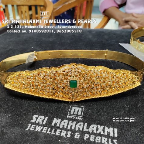 Newly Added Collection Baby vaddanam pachi Czs work and Diamond Swarovski cz Vaddanam Visit Our Showroom For Widest Range of Gold and Diamond Jewellery at Most Reasonable Prices. Call/WhatsApp us on 9100592011, 9652005510 for Video Call Shopping. FREE SHIPPING AVAILABLE IN INDIA AND USA. www.srimahalaxmijewellers.in #SriMahalaxmiJewellers #MahalaxmiJewellers #vaddanam #babyvaddanam Vaddanam Models, Diamond Vaddanam, Vaddanam Designs, Unique Bedroom, Gold Bangle Set, Modern Gold Jewelry, Diamond Wedding Jewelry, Bridal Diamond Jewellery, Wedding Gold