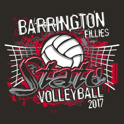 Three color state volleyball tee shirt design with net, ball and background splash. #volleyball #highschoolvolleyball #volleyballTees #volleyballTeeShirt #volleyballArt Volleyball Tshirt Designs, Volleyball T Shirt Designs, Volleyball Team Shirts, Volleyball Ideas, Volleyball Life, Team Shirt Designs, Volleyball Design, Volleyball Posters, Sports Team Apparel