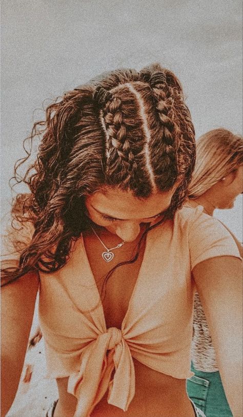 Tik Tok Hairstyles, Hair Stuff, Aesthetic Hair, Cute Hairstyles, Summer Vibes, Tik Tok, Long Hair, Womens Hairstyles, Hair Hair