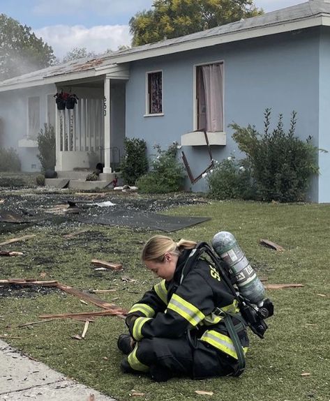 Deluca Bishop, Women Firefighters, Firefighter Images, Firefighter Photography, Maya Bishop, K9 Officer, Girl Firefighter, Firefighter Humor, Danielle Savre