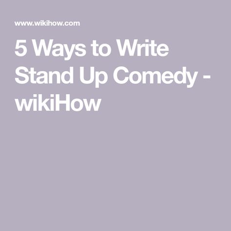 How To Write Stand Up Comedy, How To Write Comedy, Stand Up Comedy Jokes, Comedy Scripts, Funny Person, Comedy Writing, Standup Comedy, Comedy Jokes, Writing Strategies