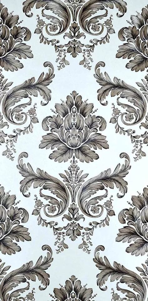 Rh Patterns, Interiors 2024, Elegant Pattern Design, Baroque Wallpaper, Victorian Tattoo, Gothic Interior, Royal Pattern, Gothic Pattern, Muster Tattoos