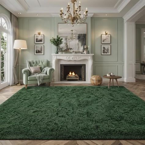 Rugs For Kids Room, Carpet Nursery, Rugs For Kids, Fuzzy Rug, Indoor Carpet, Rugs For Living Room, Green Carpet, Kids Room Rug, Nursery Rugs