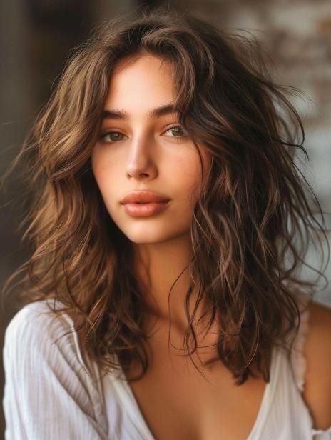 Best Haircuts for Wavy Hair in 2024: Trendy Styles to Try Haircuts For Wavy Hair Medium Layered, Haircuts For 2a Hair, Best Haircuts For Wavy Hair, Wavy Haircuts Medium, Naturally Wavy Hair Cuts, Haircuts For Thick Wavy Hair, Medium Wavy Hair, Hairstyles For Thick Wavy Hair, Winter Haircut