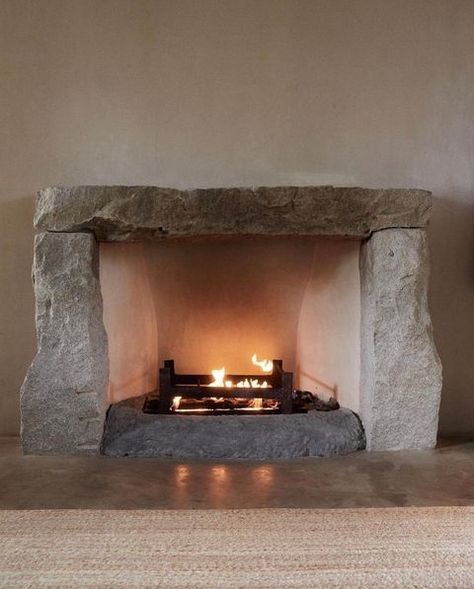 All Posts • Instagram Wabi Sabi Fireplace, 2023 Fireplace, Hot Chocolate Weather, Hearth Stone, Jerry Lorenzo, Stone Fireplace Mantel, Timeless Interiors, Bedroom Fireplace, Home Fireplace