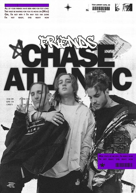 Room Posters Chase Atlantic, Aesthetic Posters Chase Atlantic, Chase Atlantic Music Poster, Chase Atlantic Posters Aesthetic, Black And White Chase Atlantic, Chase Atlantic Room Decor, Chase Atlantic Poster Prints, Chase Atlantic Collage, 2000s Pc Wallpaper