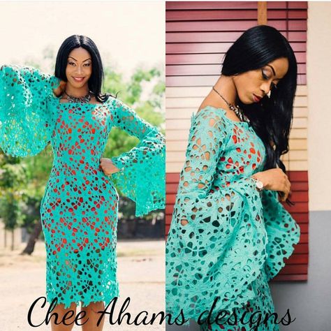 Check out these Dripping Hot Aso Ebi Styles Perfect For The Season Gown Styles For Lace Material, Straight Gown Styles, Clothes Black Women, Straight Gown, African Lace Styles, Simple Lace, Lace Gown Styles, Latest Ankara, Afrikaanse Mode