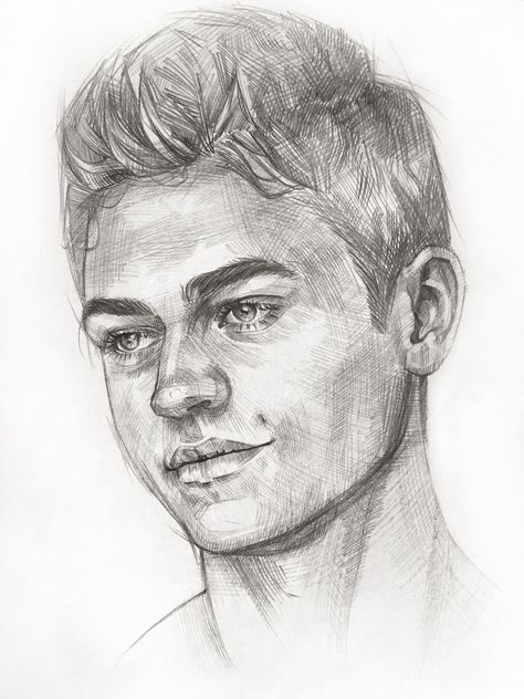 Hero Fiennes Tiffin Tears Art, Boho Art Drawings, Girl Drawing Sketches, Hardin Scott, Celebrity Drawings, Beauty Art Drawings, Art Painting Gallery, Portrait Sketches, Art Drawings Sketches Creative