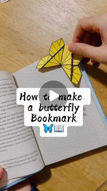 Creativecraftery on Instagram: "⁣Make a beautiful butterfly Bookmark 🦋📖⠀ check more toturials and creativities in Youtube channal.⠀ Link in BIO :)⠀ #viral ⠀ #fyp #reels #instagram #entertainment #like ⠀ #crafts ⠀ #art ⠀" Butterfly Bookmark, Paper Butterfly, Reels Instagram, Beautiful Butterflies, Link In Bio, Entertainment, Feelings, Instagram, Art