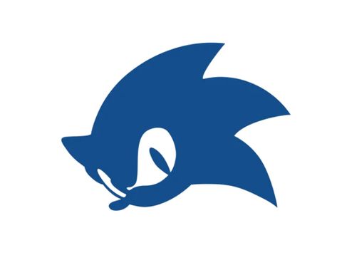 sonic logo Sonic The Hedgehog Symbol, Sonic Symbol, Sonic Silhouette, Sonic Font, Sonic The Hedgehog Logo, 8 Bit Characters, Logo Sonic, Sonic Logo, Sega Logo