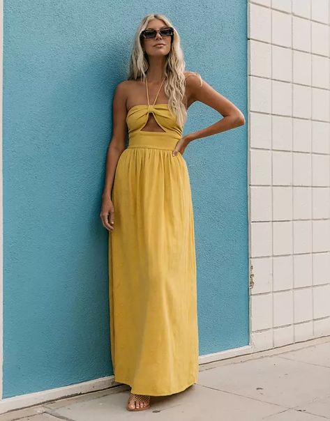 Summer Dresses | Sun Dresses & Summer Maxi Dresses | ASOS Blonde Dress, Maxi Summer Dress, Salty Blonde, Billabong Dress, Sunset Glow, Maxi Robes, Midi Dress Summer, Summer Maxi Dress, Billabong