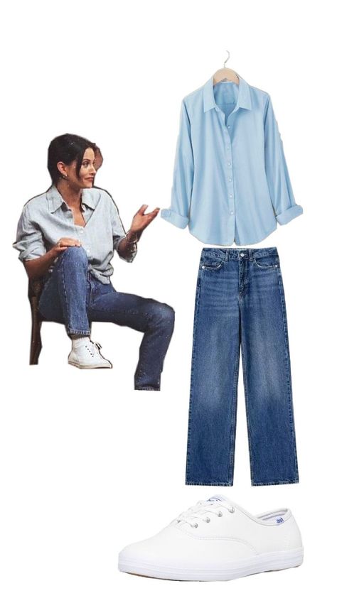 #friends #monicageller #normcore #casual Monica Geller Casual Outfits, Normcore 90s, Monica Geller Outfits, Friends Monica Geller, Monica Friends, Friends Outfits, Monica Dress, 90s Summer, 90s Fits