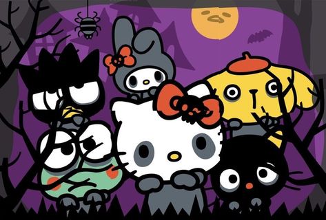 Halloween Hello Kitty Widget, Hello Kitty Halloween Widgets, Sanrio Halloween Widget, Hello Kitty Halloween Wallpaper Desktop, Sanrio Background Desktop, Halloween Sanrio Icons, Sanrio Halloween Icon, Cute Halloween Widgets, Sanrio Halloween Wallpaper