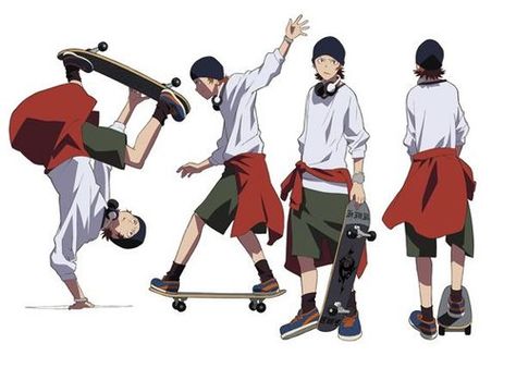 Yata K Project, Skateboard Anime, Skater Poses, Yata Misaki, Dark Hero, Body Draw, K Project Anime, Skater Outfits, K Project