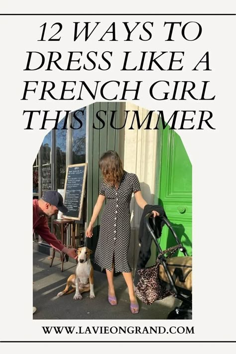 How to dress like a French girl this Summer. French Mom Style, Summer French Outfits, French Outfit Summer, French Girl Summer Style, Paris Street Style Summer, French Girl Summer, Parisian Summer Outfits, French Summer Style, Paris Fashion Summer