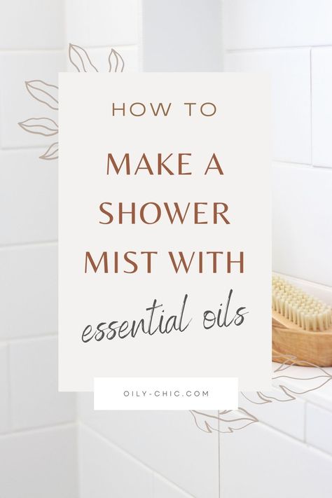 Diy Shower Mist, Shower Spray Essential Oil, Shower Essential Oils, Essential Oil Shower Spray, Shower Tabs, Body Spray Recipe, Diy Apothecary, Essential Oil Spray Recipes, Shower Melts