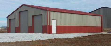 $20939 • Buy 50x60x16 Steel Building SIMPSON Garage Storage Barn Shop Metal Building Kit Metal Shop Building, Metal Building Kits, Metal Building Designs, Prefab Buildings, Barn Kits, Pole Buildings, Steel Garage, Metal Garages, Shop Buildings