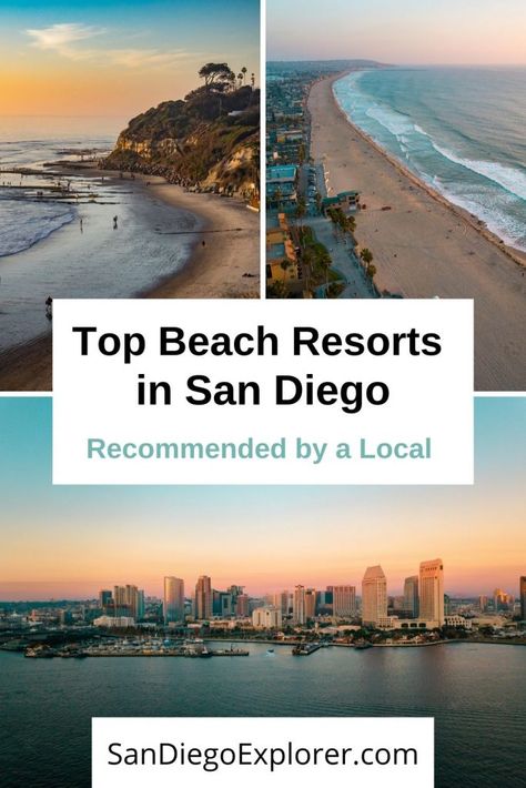 Finding a San Diego Hotel is not easy. There are so many choices. Read this to plan your dream beach vacation.   Discover all the best San Diego beach resorts San Diego has to offer. There's a beach front San Diego hotel for every budget!   #unitedstatestrip #unitedstatestravel #sandiegoitinerary #traveltips #travel #sandiegotrip #sandiegotravel #socallifestyle #californiatravel #sandiego #sandiegocalifornia #northamerica #california #southerncalifornia #sandiegobeachresorts #sandiegoexplorer San Diego Resorts, San Diego Hotels, San Diego Vacation, Visit San Diego, Fort Lauderdale Beach, Hotel Del Coronado, San Diego Travel, San Diego Beach, Usa Travel Guide