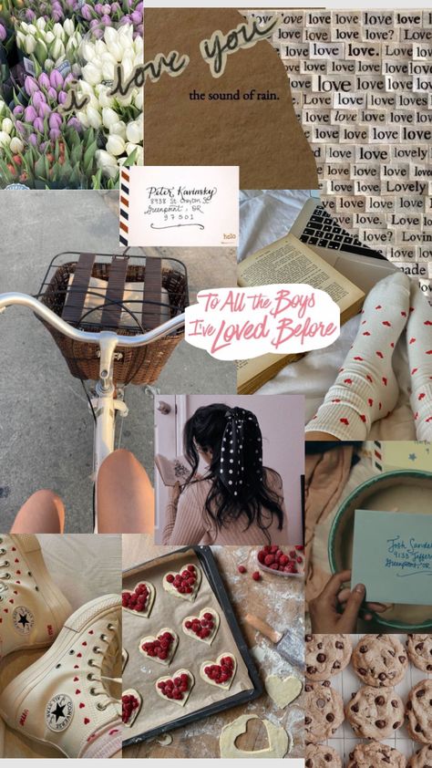 Lara Jean Covey Aesthetic Wallpaper, Lara Jean Baking, Tatbilb Wallpaper, Tatbilb Aesthetic, Lara Jean Aesthetic, Coquette Baking, Cute Lockscreens, Cute Laptop Wallpaper, Lara Jean