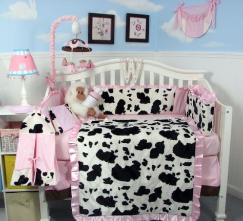 Cowgirl Bedroom, Cow Nursery, Boys Crib Bedding Sets, Crib Nursery, Girl Nursery Themes, Cowgirl Nursery, Baby Boy Cribs, Baby Crib Bedding Sets