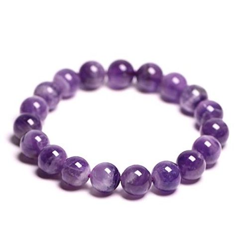 PRICES MAY VARY. This luxurious energy generator Amethyst bracelet is known for its lively characteristics. It emits a powerful aura of aura chakra energy and helps energy flow throughout the body. Crystal is one of the most powerful healing stones and is an ideal tool for chakra healing and energy charging. By using crystals, we can enter our subconscious to discover our true self, and gain confidence and energy to balance everything in life. Crystal beads bracelet absorbs all negative unbalanc Amethyst Gifts, Crown Chakra Healing, Crystals Bracelets, Amethyst Crystal Bracelet, Chakra Healing Meditation, Amethyst Bracelet Beads, Crystal Stone Jewelry, Chakra Energy, Healing Gemstone Bracelets