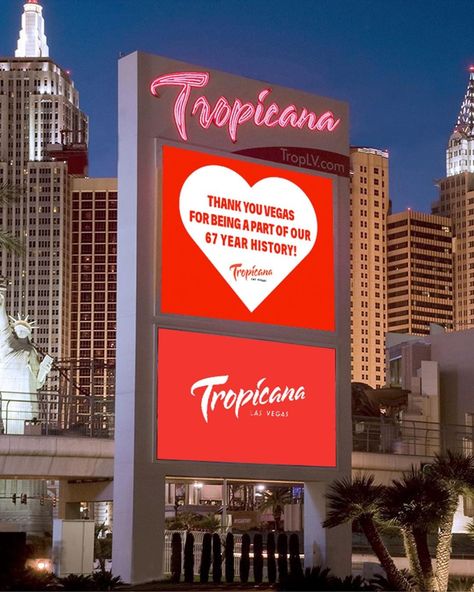 Tropicana Las Vegas, Good Bye, Old And New, Las Vegas, Hotel, History