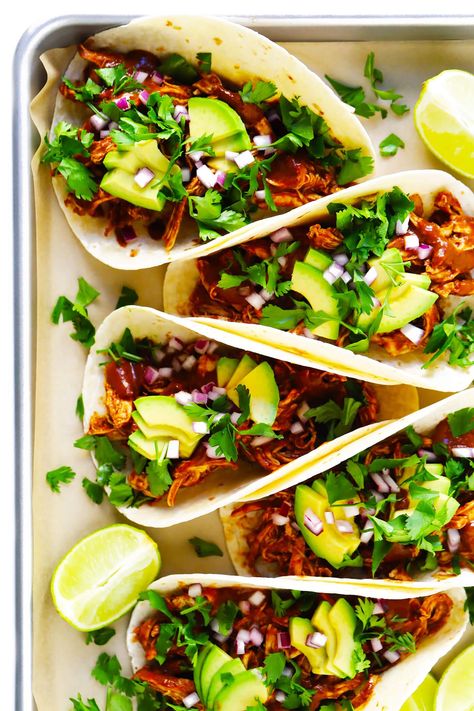 Mole Chicken, Dairy Free Dinner Recipes, Tacos Carnitas, Mole Recipe, Tacos Chicken, Chicken Tacos Recipe, Coconut Lime Chicken, Chicken Mole, Shredded Chicken Tacos