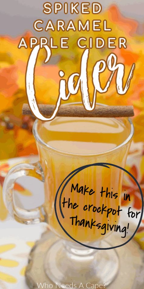 Caramel Vodka Apple Cider Crockpot, Boozy Hot Apple Cider Crockpot, Spiked Caramel Apple Cider, Crock Pot Cider Spiked, Spike Apple Cider, Crock Pot Spiked Apple Cider, Spike Apple Cider Crockpot, Slow Cooker Spiked Apple Cider, Spiked Apple Cider Crockpot