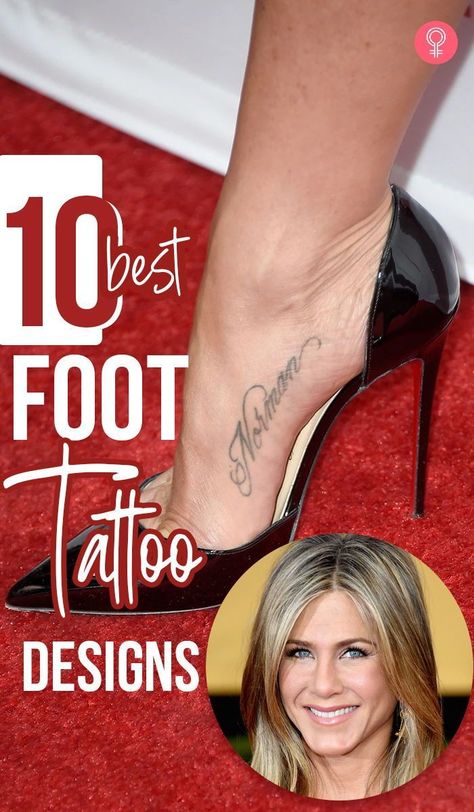 10 Best Foot Tattoo Designs Arch Of Foot Tattoo, Let Them Foot Tattoo, Inside Foot Tattoos For Women, Inside Of Foot Tattoo, Christian Foot Tattoos For Women, Small Ankle Tattoos For Women Meaningful, Heel Tattoos For Women, Tattoo Foot Woman, Small Feet Tattoos For Women