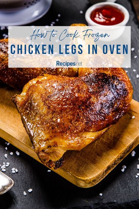 Frozen Chicken Legs, Chicken Legs In The Oven, Chicken Legs In Oven, Baking Frozen Chicken, Cook Frozen Chicken, Pork Spices, Chicken Dinner Ideas, Spiced Vegetables, Cooking Frozen Chicken