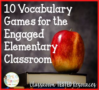 Vocabulary knowledge is one of the key indicators to student success in school. Check out this post for 10 easy and engaging ways to embed vocabulary into all of your lessons. Vocabulary Strategies, Vocabulary Instruction, Teaching Vocabulary, 4th Grade Classroom, 4th Grade Reading, Vocabulary Games, 3rd Grade Reading, Teaching Literacy, Vocabulary Activities