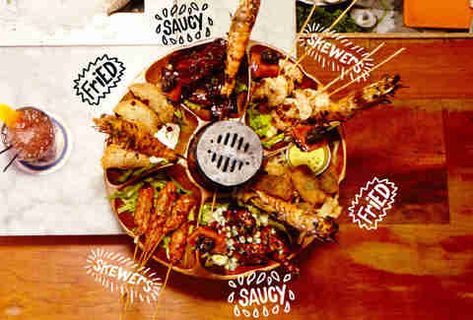 Pu Pu Platter Dos and Don'ts for Any Recipe - Thrillist Pu Pu Platter Ideas, Pu Pu Platter, American Chinese Food, Luau Party Food, Luau Food, Awesome Appetizers, Hawaiian Recipes, Chicken Spring Rolls, Disney Dinner