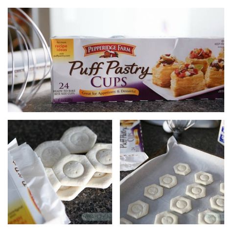 Puff Pastry Cups Recipes Desserts, Pepperidge Farm Puff Pastry Shells Recipes, Puff Pastry Cups Dessert, Puff Pastry Cups Recipes, Puff Pastry Shells Recipes, Pepperidge Farm Puff Pastry Recipes, Puff Pastry Cups, Pastry Cups, Best Dessert Ever