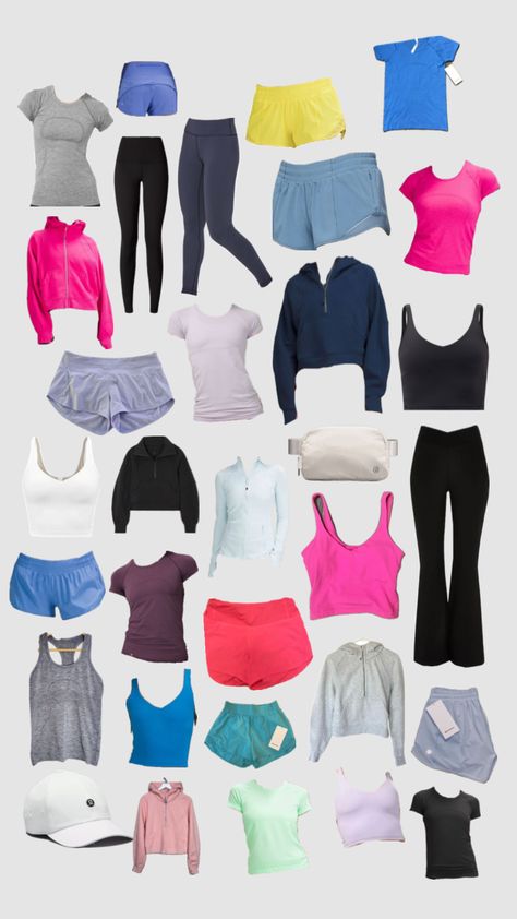 Lululemon wishlist Lululemon Wishlist, Lululemon Outfits, Lululemon Swiftly Tech, Costume Inspo, School Fits, Fashion Baby, Dream Wardrobe, Summer Outfit, Gift Baskets