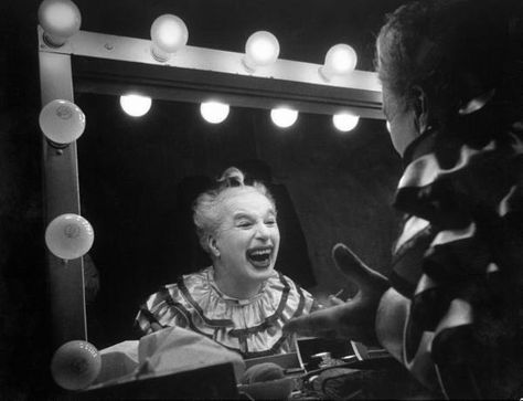 “You laughing at me? You laughing to me? Well I’m the only one here.” | 21 Vintage Clown Photos That Will Make Your Skin Crawl Vintage Bizarre, W Eugene Smith, Clown Photos, Herbert List, Eugene Smith, Edward Steichen, Legendary Pictures, Creepy Vintage, Albert Schweitzer